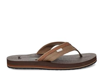 Sanuk Ziggy Vatten Friendly Flip Flop Herr Bruna | Sverige 442DFM